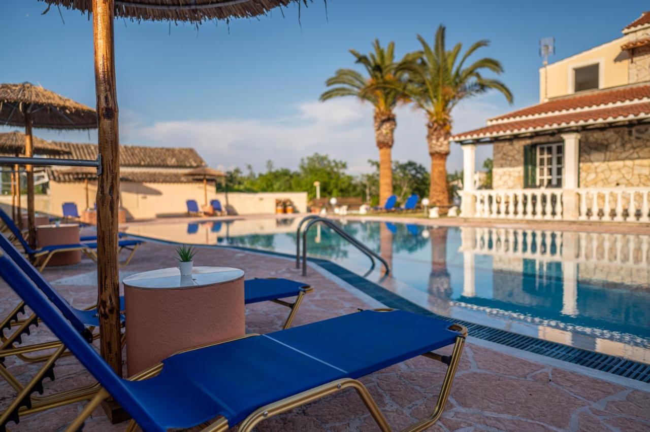 Blue Sky Aparthotel Sidari  Bagian luar foto
